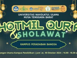 Spiritualitas dan Ilmu: Khotmil Quran dan Sholawat Warnai Kampus Peradaban Bangsa UNU NTB