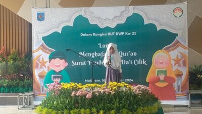 Peserta Dai Cilik Hafidzatul Afiyah Faihasbi, Perwakilan SDN 34 Mataram (Hut DPW ke- 25 Kota Mataram).