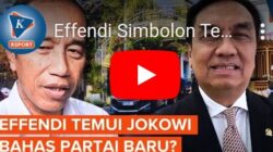 Effendi Simbolon dan Jokowi Diskusikan Pembentukan Partai Baru di Sumber, Solo?